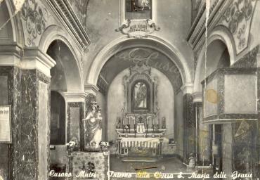 968 - Cusano Mutri: interno della Chiesa S. Maria delle Grazie